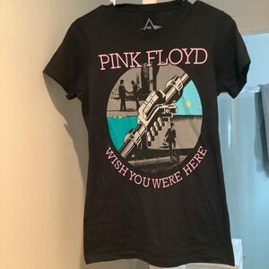 Band tour concert tee T-shirt womens brand new size small Wish You Were Here is